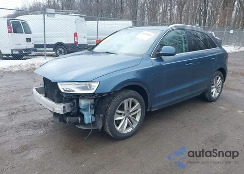 2016 Audi Q3 2.0T Premium Plus z USA, uszkodzony, nr VIN WA1EFCFS5GR024129
